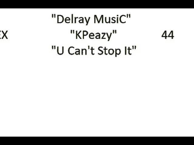 Guarda KPeazy U Can't Stop It su YouTube Guarda KPeazy U Can't Stop It su YouTube