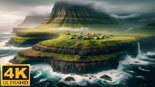 Faroe Island 4K -  Beautiful Landscapes Of The World 4K