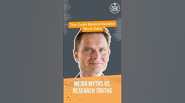 The Truth About Remote Work: Media vs. Research - #shorts #100