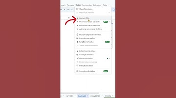 Filtro por texto no Google Planilhas #googlesheets