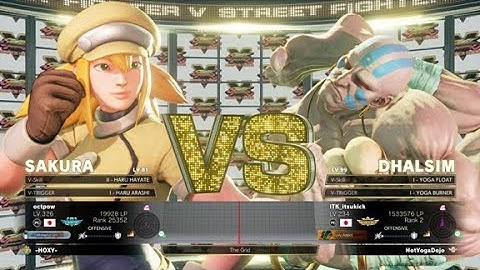 Sakura vs Dhalsim | Street Fighter V Champion Edition | 4K 60Fps Gameplay