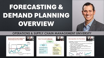 Forecasting & Demand Planning Overview in Supply Chain & Operations Management