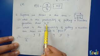 Probability ll Important Questions ll Chapter 15 ll Class 10