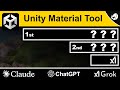 LLM Coding Battle: ChatGPT, Claude &amp; Grok vs. Unity Materials – Who Nailed It?