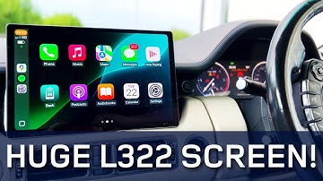 I Fitted a HUGE 13" CarPlay Screen To My L322 Range Rover