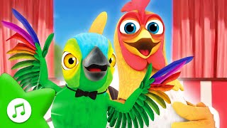 The Imitating Parrot - Let's Sing and Dance at The Farm | Zenon The Farmer