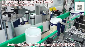 Automatic labeling machine model ALM-21200