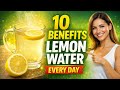 10 Benefits of Drinking Warm Lemon Water Every Day🍹 | Detox, Weight Loss & Glowing Skin🍋