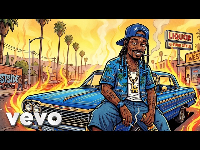🔴 LIVE 90s G-Funk Hip Hop ☀️ LA Day Smooth Gangsta West Coast