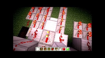 Minecraft 9-Digit Combination Lock Full Tutorial
