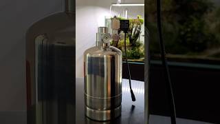Monthly co2 system refill #aquarium #aquascape #aquascaping #plantedtank #plantedaquarium