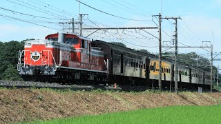 JR東日本 DD51-897牽引 9530レ 快速「宇都宮線開業130周年記念号」 大宮行き JR東北本線(宇都宮線) 蓮田～東大宮 区間