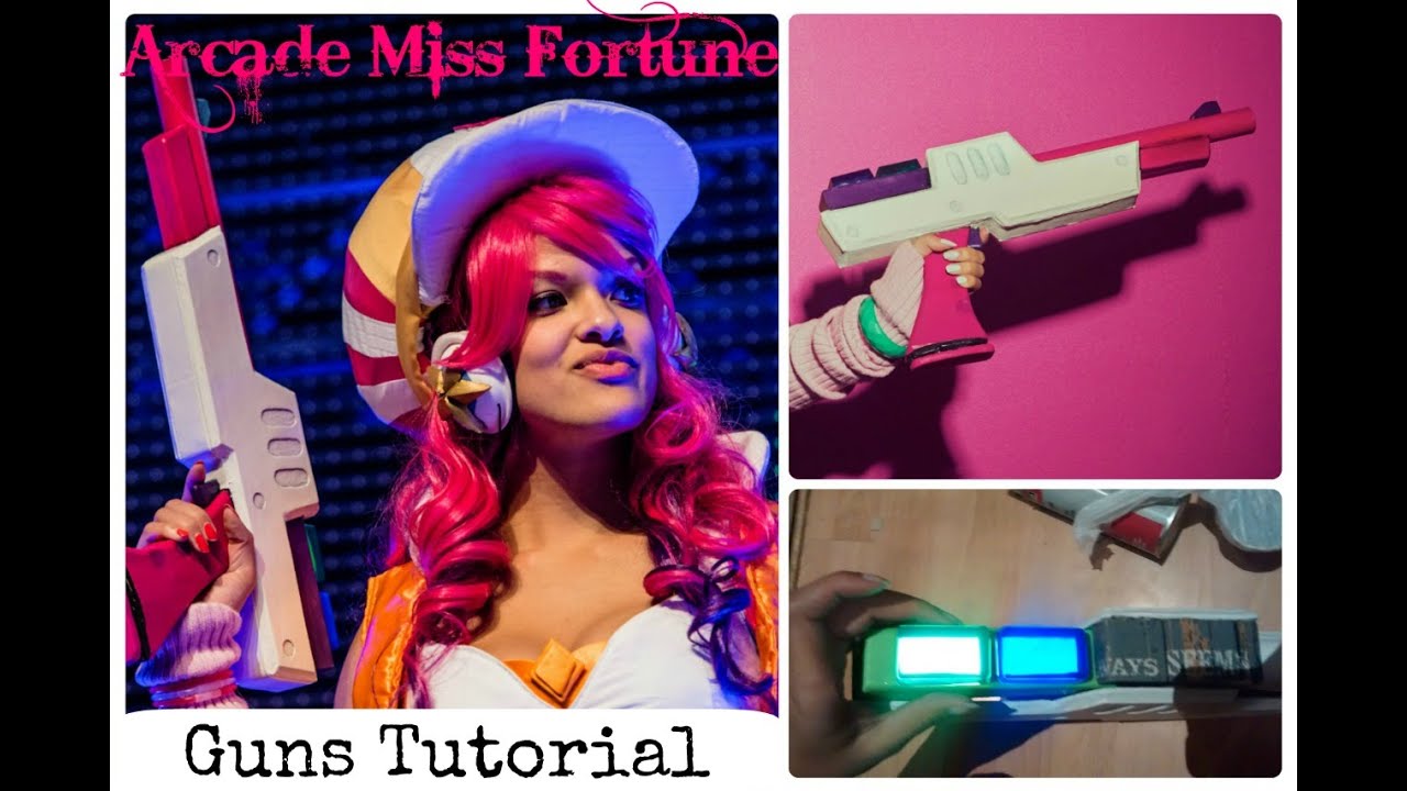 Arcade miss fortune cosplay guns