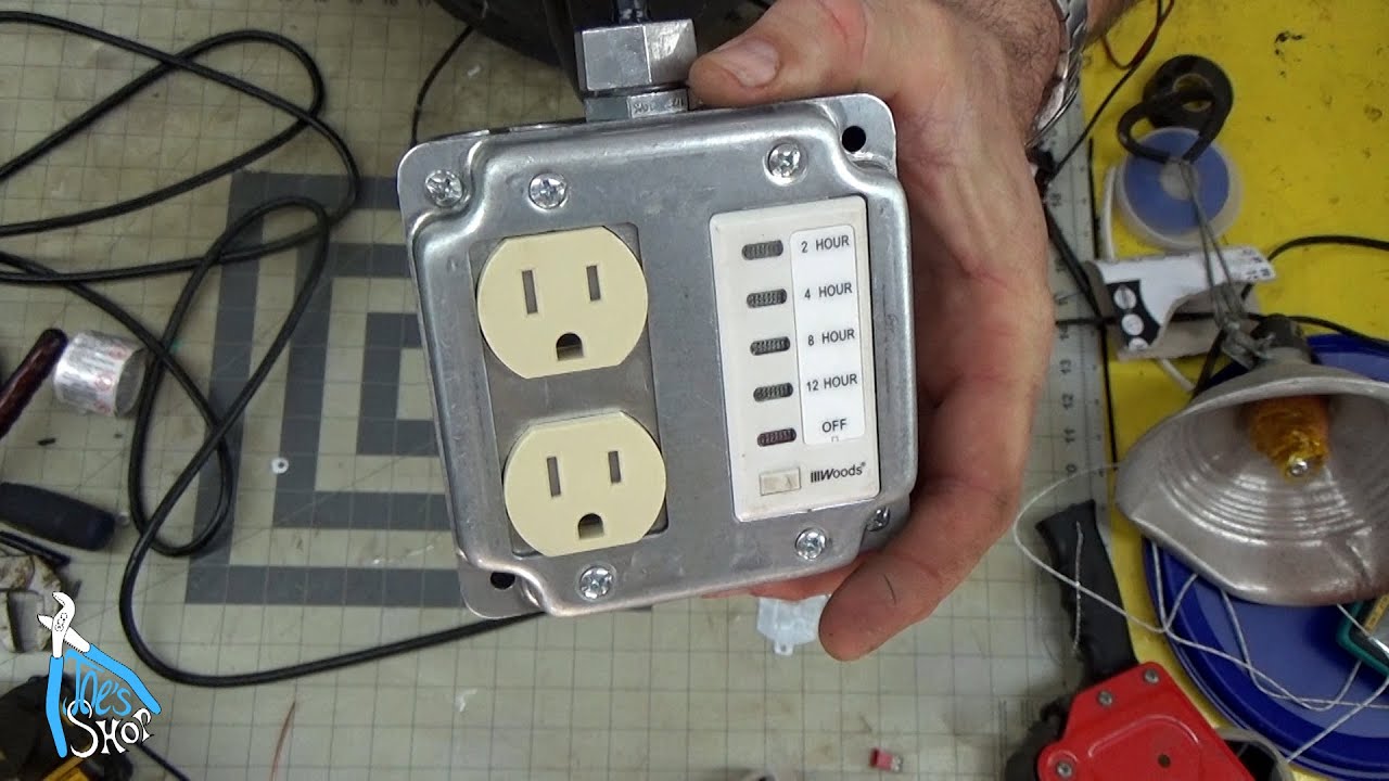Extension cord timer (Scoutcrafter inspired) YouTube