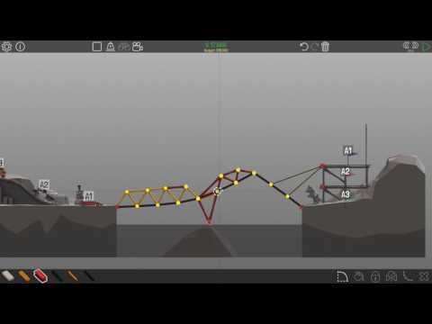 Poly Bridge 3-2 Triple Split