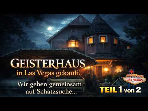 🏚️ Lost Place LAS VEGAS - Creepy 😱 - TREASURE HUNT in the GHOST HOUSE 👻 - Part 1