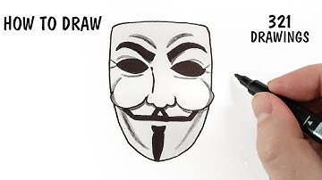How to draw Anonymous mask