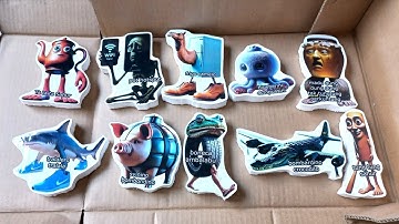 What Makes BRAINROT DIY Collection Reverse Unboxing So Satisfying Tung Tung Sahur