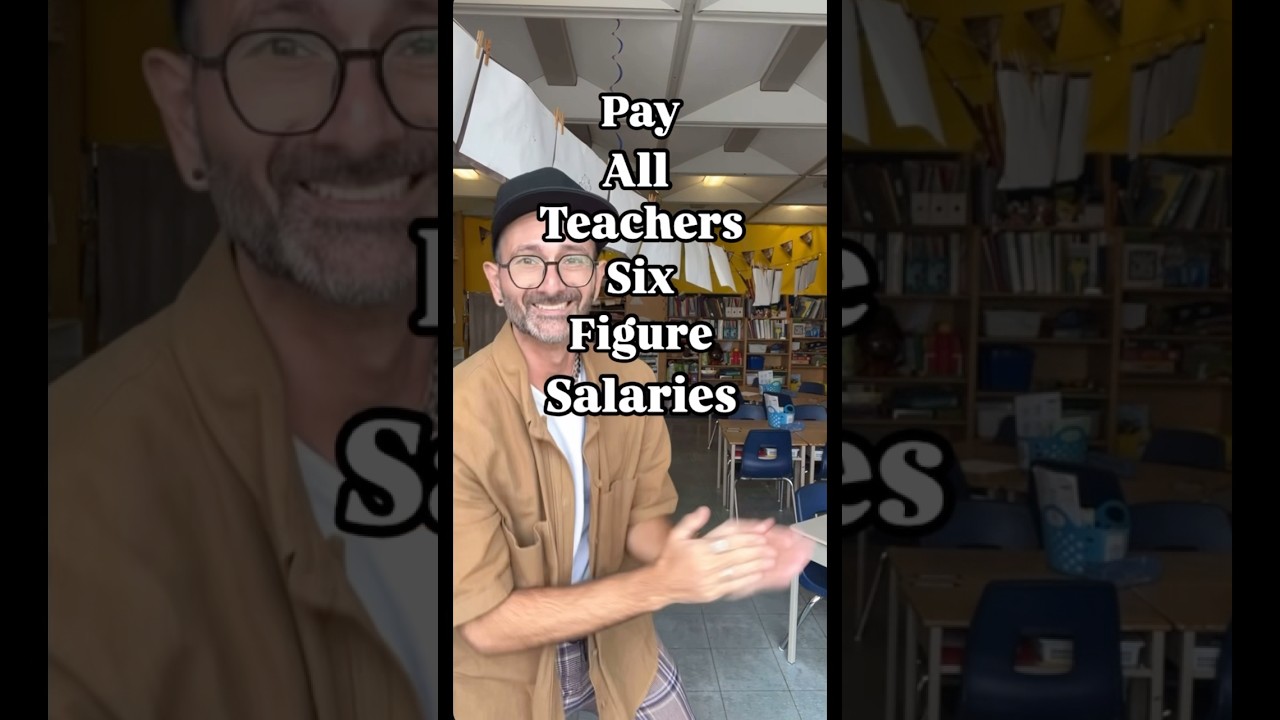 Pay teachers well! 💰 