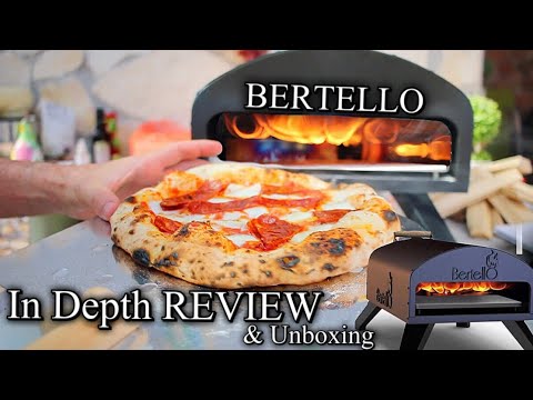 BERTELLO PIZZA OVEN Wood & Gas | In Depth Review And Unboxing