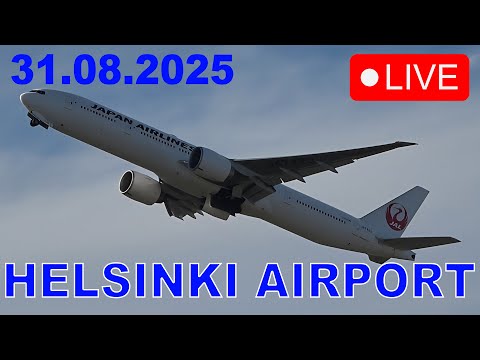 馃敶 LIVE Helsinki Airport Plane Spotting (EFHK/HEL)