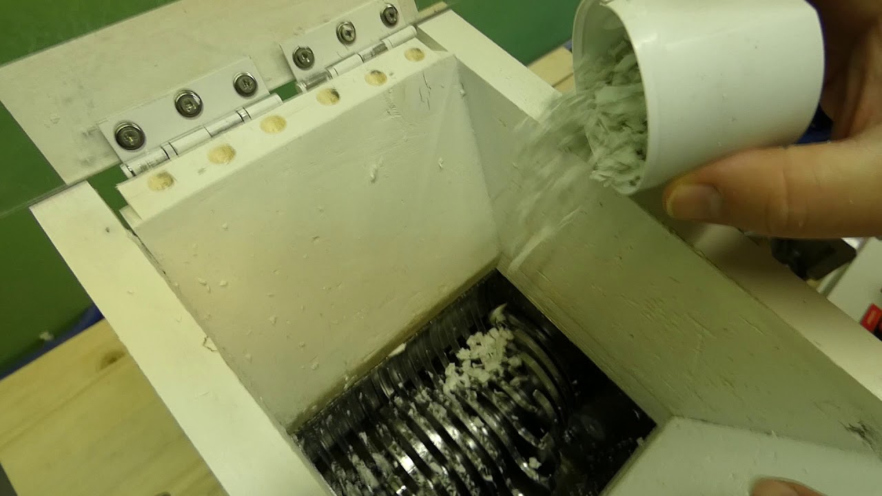 Come mi trituro la plastica