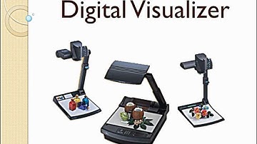 วิธีการใช้ digital visualizer