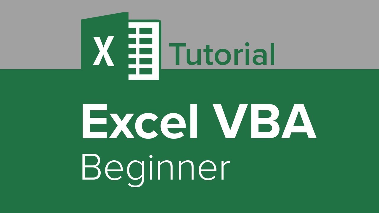 vb code  New Update  Hướng dẫn Excel VBA cho người mới bắt đầu