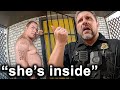 When Cops Surprise Disturbing People At Their Doorstep