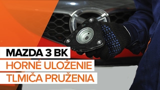 Údržba Mazda 3 bk 2008 - návod na obsluhu