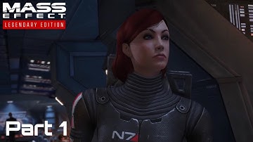 Mass Effect Remastered Playthrough Part 1|Eden Prime|No Commentary