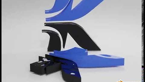 Turn 2D Logo into 3D Model - Matrix 9.0 Blender 2.8