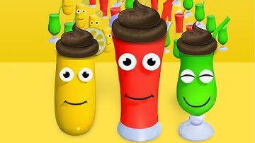 ✅JUICE RUN in New Max Levels Game Mobile Update All Trailers iOS,Android Gameplay Walkthrough PND09