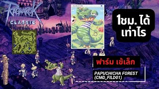 Ragnarok Online GGT Classic : หาเงิน เข้เล็ก Alligator  1 ชม.ได้เท่าไหร่