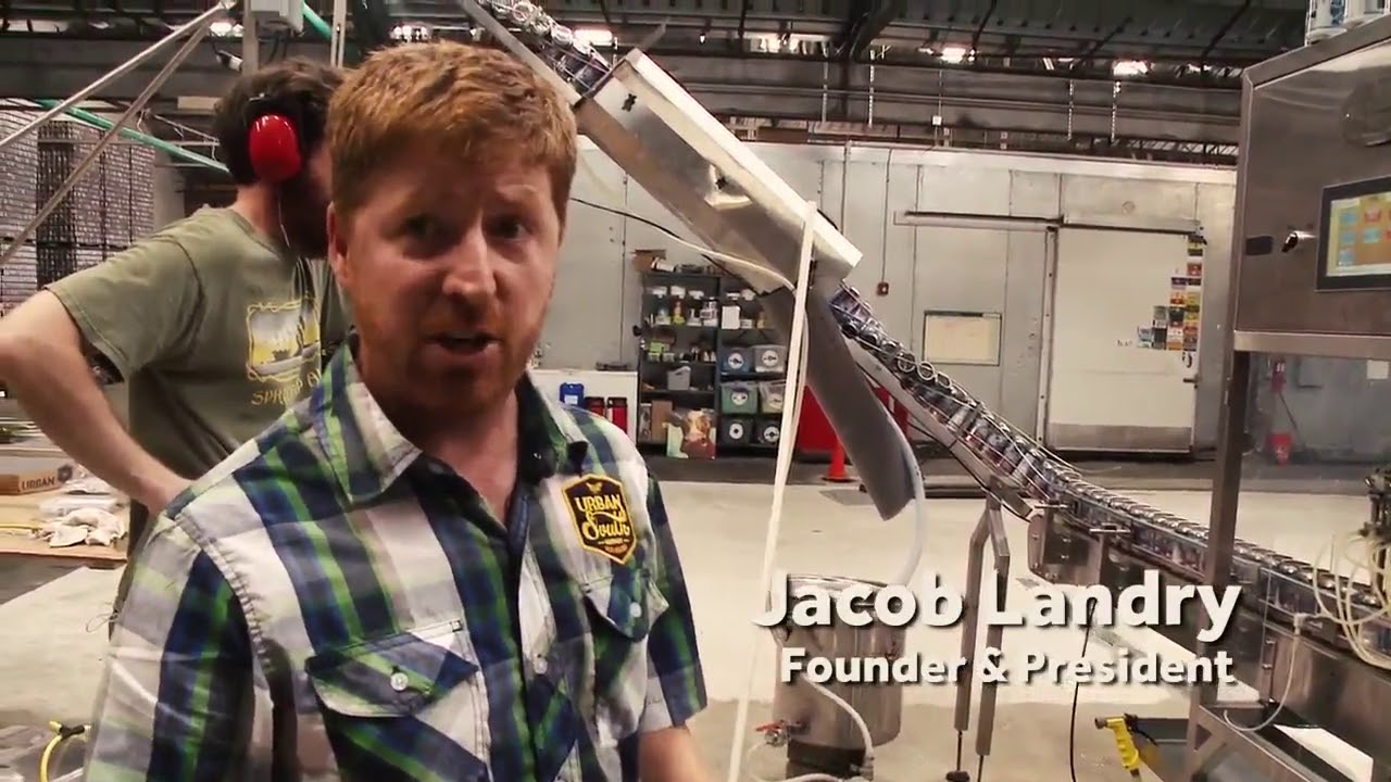 This is how beer gets canned at NOLA's Urban South Brewery