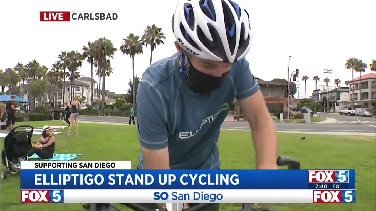 ElliptiGO Stand Up Bikes on Fox5 San Diego YouTube