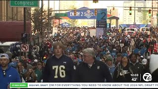 'So much pride': Detroit packed with fans for NFL Draft, set attendance record