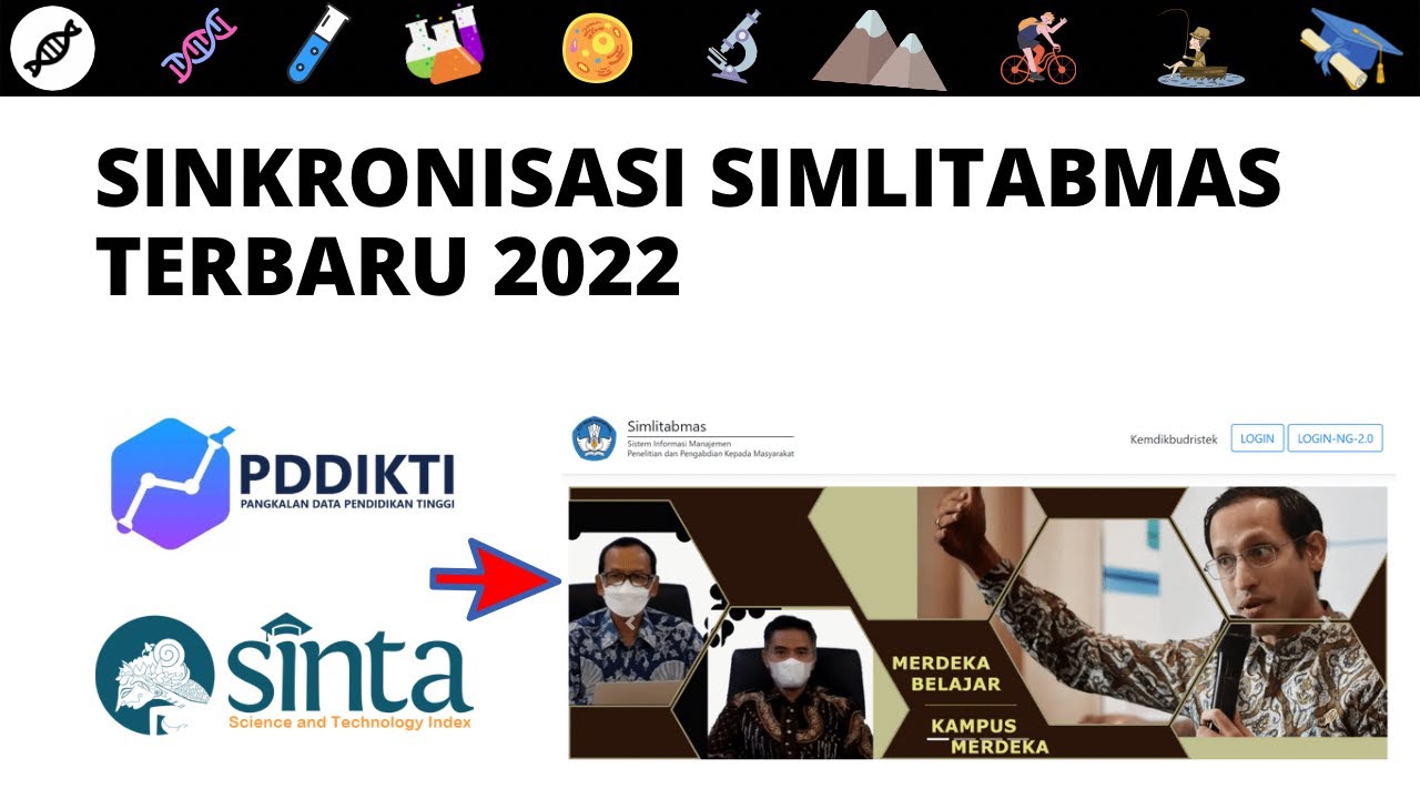 TERBARU 2022 - CARA SINKRONISASI DATA PDDIKTI DAN SINTA KE AKUN