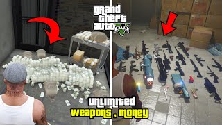 GTA 5 - How To Get Unlimited Money \& Weapons! (Rare Weapons \& Money)