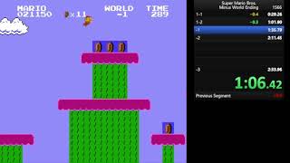 [SMB1] Minus World Ending in 2:33.580