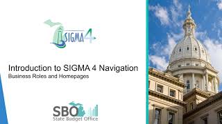 Business Roles & Homepages  SIGMA 4 Snippet