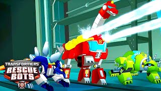 Dinobots Charge!  | Transformers: Rescue Bots | Kids Cartoon | Transformers Junior