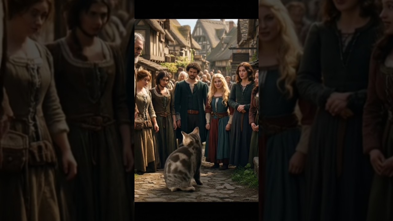 CUTE CAT HEART ON VILLAGE 🥺  