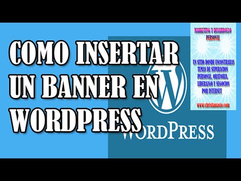 Video: Cómo Colocar Un Banner En Un Sitio Web