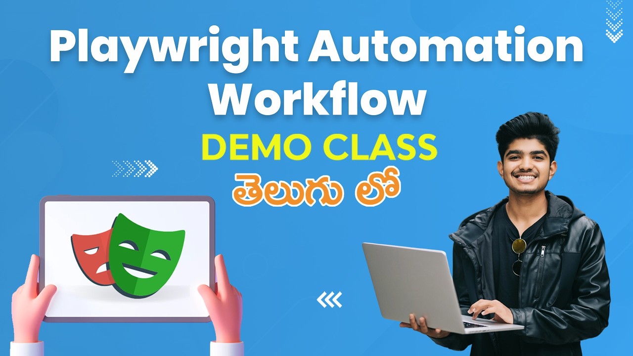 Playwright Automation Workflow Explained | Step-by-Step Guide | Telugu ...