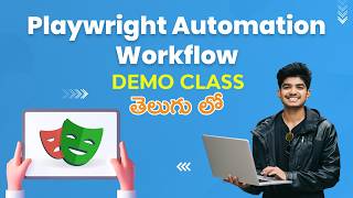 Playwright Automation Workflow Explained | Step-by-Step Guide | Telugu