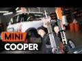 How to change rear shock strut on MINI COOPER 1 (R50, R53) [TUTORIAL AUTODOC]
