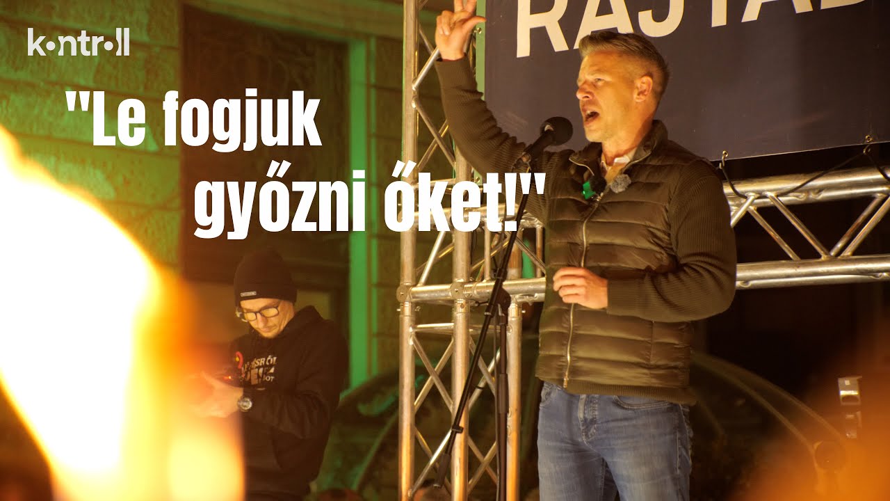 Magyar Péter: "Háromezer politikusbűnöző áll szemben a magyar néppel"