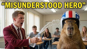 Capybara Was Blamed for Taking the Burger-But the Truth Was Another Story🍔