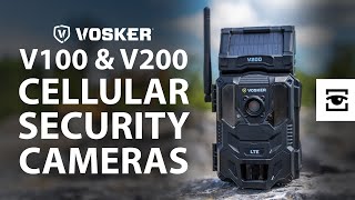 Vosker V100 & V200 Wireless Security Cameras